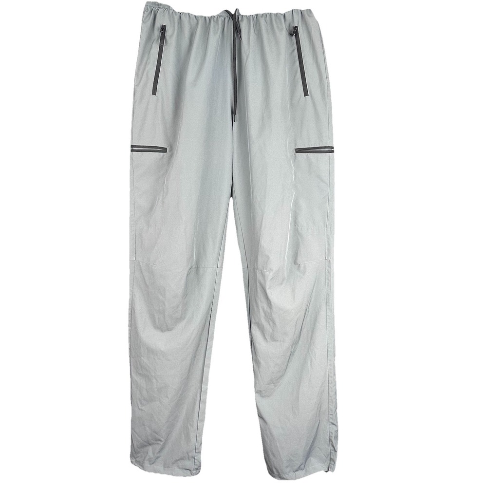 Maison Misfits 15 Gray Large Hiking Cargo Pants Quick Dry SPF Lightweight